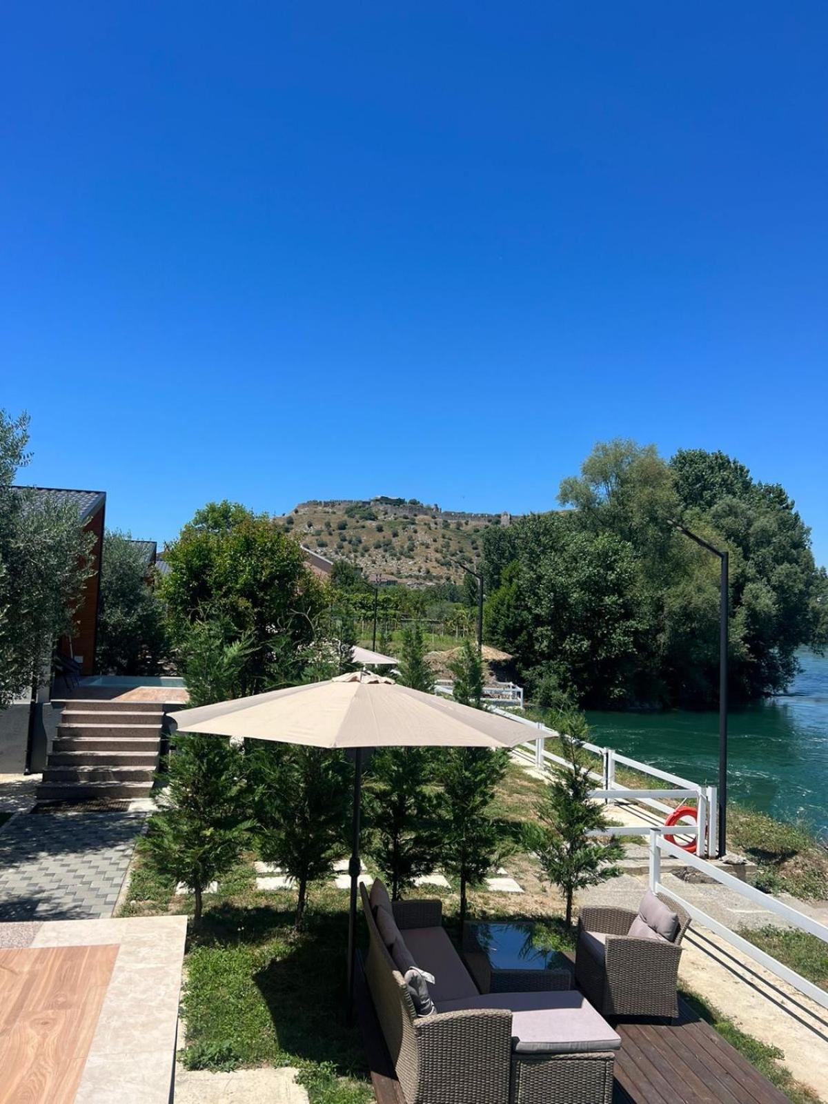 Villa Teverde Shkoder Bagian luar foto